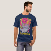 T-shirt The Extinction Club Pink by Tobe Fonseca (Devant entier)