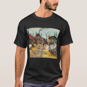 T-shirt The Factory (1887) par Vincent Van Gogh