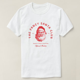 T-shirt ‘The Fancy Santa Club’ - Christmas Art Print