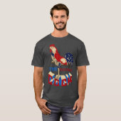T-shirt The Fighting Rooster (Devant entier)