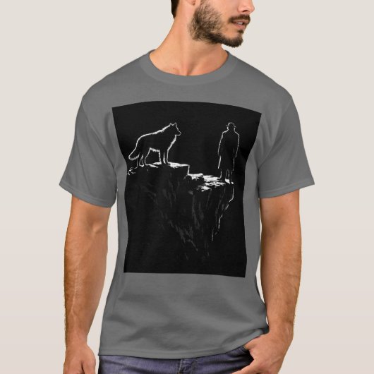 T-shirt The Final Ascension – Lone Wolf Mindset Minimalist (Devant)