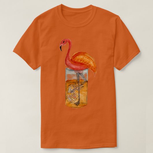 T-shirt thé flamand doux (Design devant)