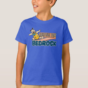 T-shirt The Flintstones   Fred - Greetings From Bedrock