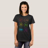 T-shirt The Floyd Chronology  (Devant entier)