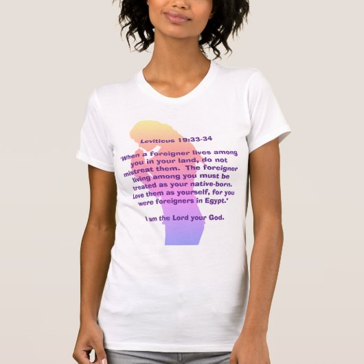 T-shirt The foreigner Tee (Devant)