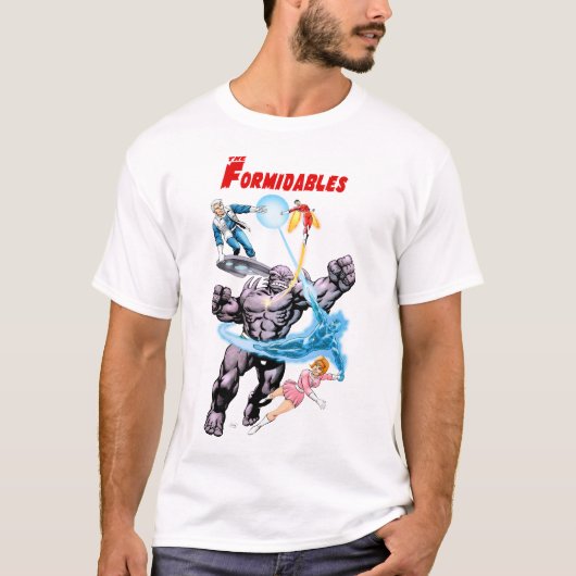 T-shirt The Formidables Team par Jean-Yves Mitton (Devant)