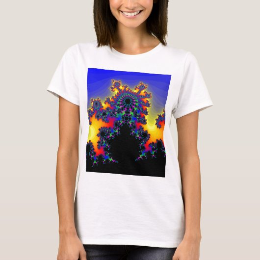 T-shirt The Fractal's Edge : (Devant)
