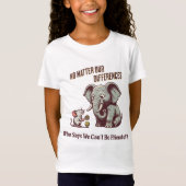 T-Shirt The Friendly Elephant and Mouse (Devant)