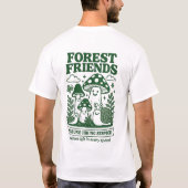 T-shirt The FunGuys Mushroom Cartoon Forest Adventure Duo (Dos)