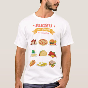 T-shirt the gainer restaurant