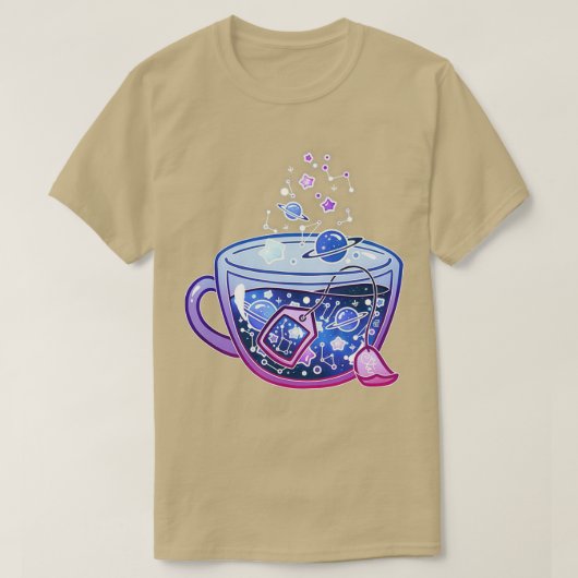 T-shirt Thé galaxy (Design devant)
