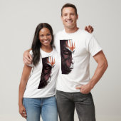 T-shirt The Gaze of Mahakaal Half Revealed, Fully Eternal  (Unisexe)
