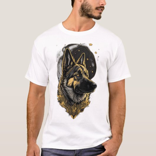 T-shirt The German Shepherd 007 (Devant)