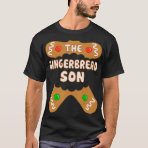 T-shirt The Gingerbread Son, Family Matching Group Christm