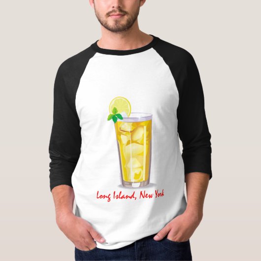 T-shirt Thé glacé de Long Island (Devant)