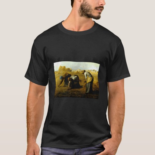 T-shirt The Gleaners Les Glaneuses By Jean-Francois Millet (Devant)