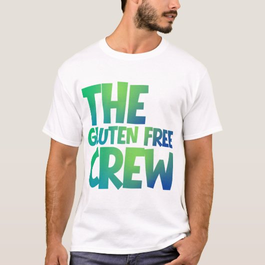 T-shirt The Gluten Free Crew (Devant)