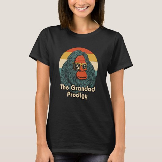 T-shirt The Grandad Prodigy Fathers Day Smart Parents Inte (Devant)