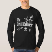 T-shirt The Grillfather (Devant)
