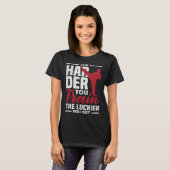 T-shirt The Harder You Train The Luckier You Get Karate Ju (Devant entier)