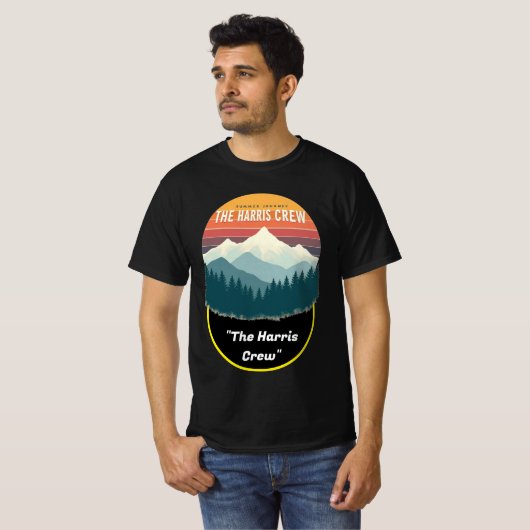 T-shirt The Harris Crew – Summer 2025 Tee (Devant entier)