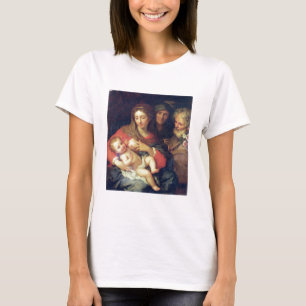 T-shirt The Holy Family with Elizabeth (oil on panel)