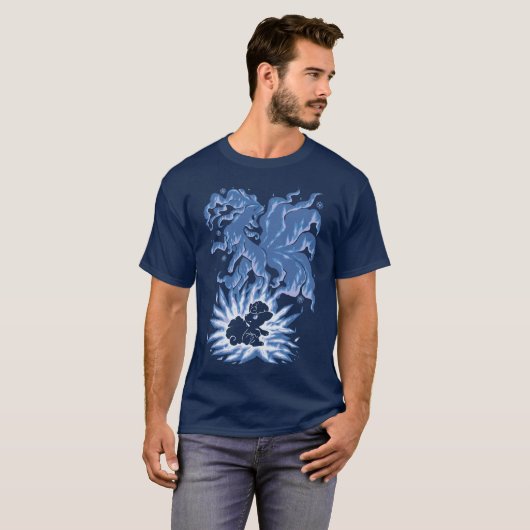 T-shirt The Ice Tailed Fox Within (Devant entier)