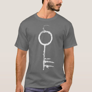 T-shirt The Infernal Key white gift girl retro