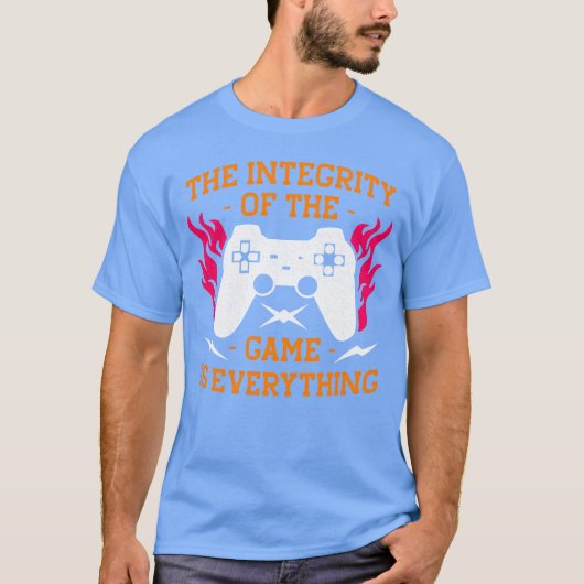 T-shirt The Integrity of the game is everything boy friend (Devant)