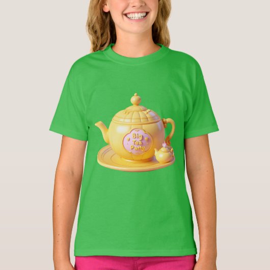 T-shirt Thé jaune (Devant)