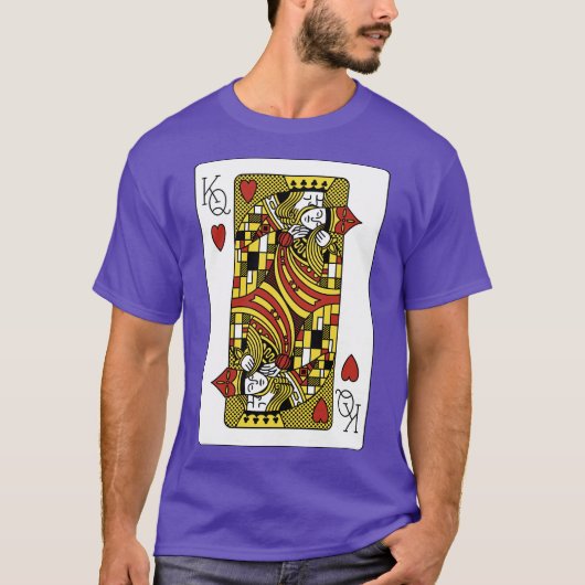 T-shirt The Kiss Playing d Klimt by Tobe Fonseca (Devant)