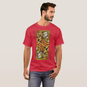 T-shirt The Kiss Playing d Klimt Light by Tobe Fonseca (Devant entier)