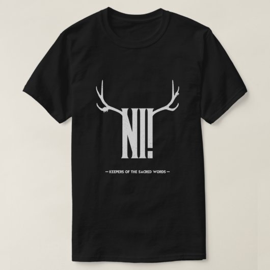 T-shirt The knights who say Ni (Design devant)