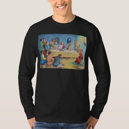 T-shirt The Last Supper: Jesus and the Disciples (Devant)