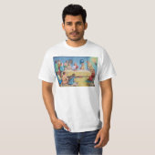 T-shirt The Last Supper: Jesus and the Disciples (Devant entier)