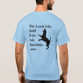 T-shirt The Leash Life: Hound (Dos)