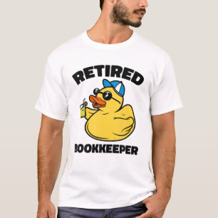 T-shirt The Legend Has Retired Bookkeeper