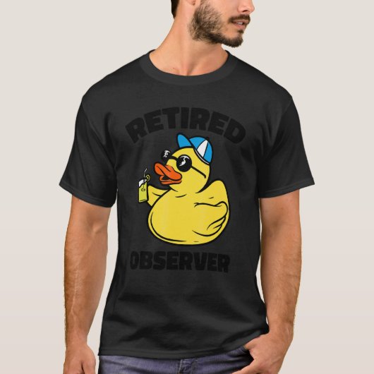 T-shirt The Legend Has Retired Observer 1 (Devant)