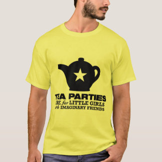 T-shirt thé - les thés sont pour de petites filles
