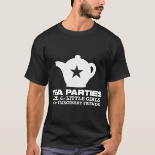 T-shirt thé - les thés sont pour de petites filles