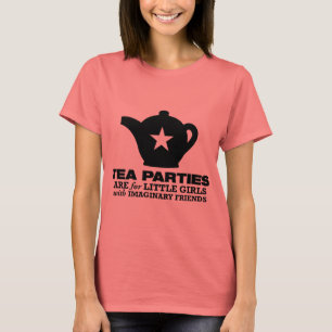 T-shirt thé - les thés sont pour de petites filles