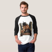 T-shirt The Lionfather – Mafia Style Lion in Suit (Devant entier)