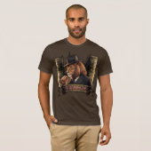 T-shirt The Lionfather – Mafia Style Lion in Suit (Devant entier)