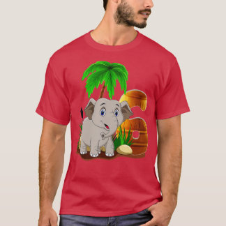 T-shirt The Little Elephant Birthday 6 Year Old 6th Birth