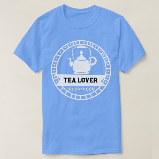 T-shirt Thé Lover Retro Vintage (Design devant)