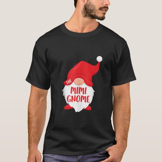 T-shirt The Mimi Gnome Matching Christmas Gnome Tank Top (Devant)