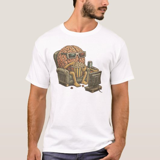 T-shirt The Mind Entertained (Devant)