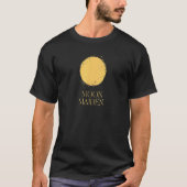 T-shirt The Moon is your guide Moon Maiden (Devant)