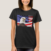 T-shirt The Mountain Independence Eagle (Devant)