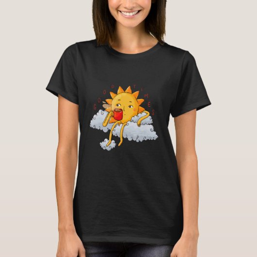 T-shirt The Mountain Men's Sun Moon 21 (Devant)